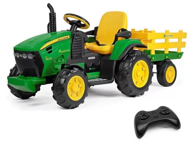 NUEVO TRACTOR DE BATERÍA JOHN DEERE RADIOCONTROL
