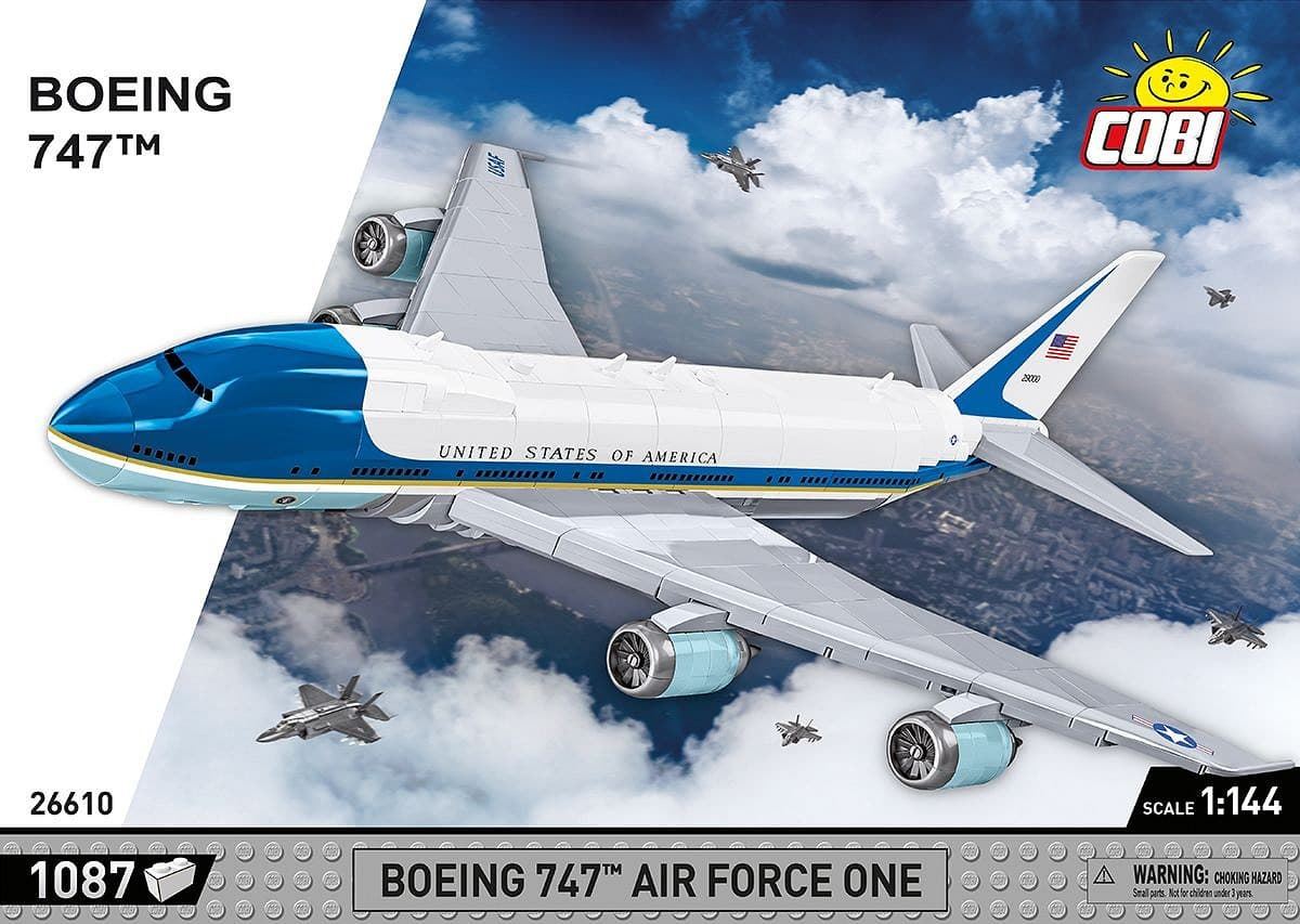 Avión Boeing 747 Air Force One de cobi 26610 - Imagen 1