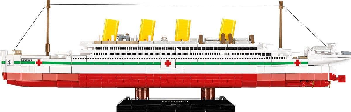 Barco H.M.H.S. Britannic 1:700 cobi 1681 - Imagen 3