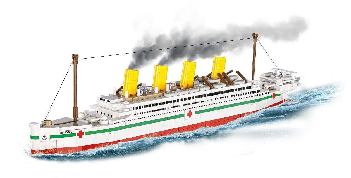 Barco H.M.H.S. Britannic 1:700 cobi 1681 - Imagen 4