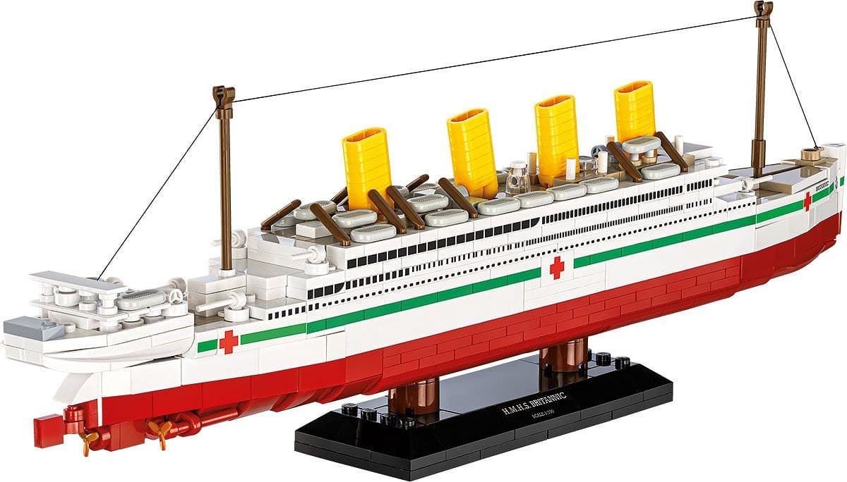 Barco H.M.H.S. Britannic 1:700 cobi 1681 - Imagen 5