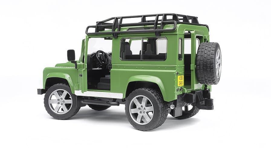 Coche De Juguete LAND ROVER STATION Escala 1:16 BRUDER 02590 DESC. - Imagen 4