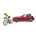 Coche Roadster Rojo Con Ciclista 1:16 BRUDER 03485 DESC. - Imagen 2