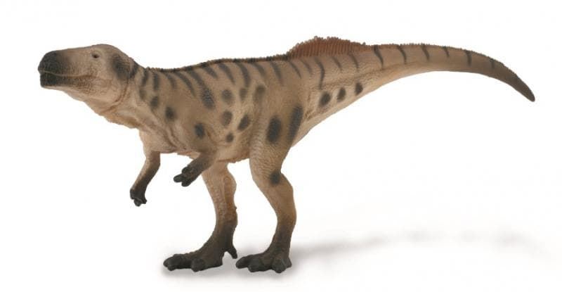 Dinosaurio de juguete Megalosaurus en emboscada - Imagen 1