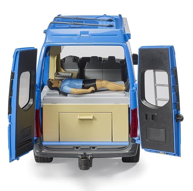 Furgoneta camper MB Sprinter con conductor de juguete BRUDER 02684 - Imagen 3