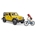 Jeep Amarillo Con Cliclista BRUDER 02543 - Imagen 1