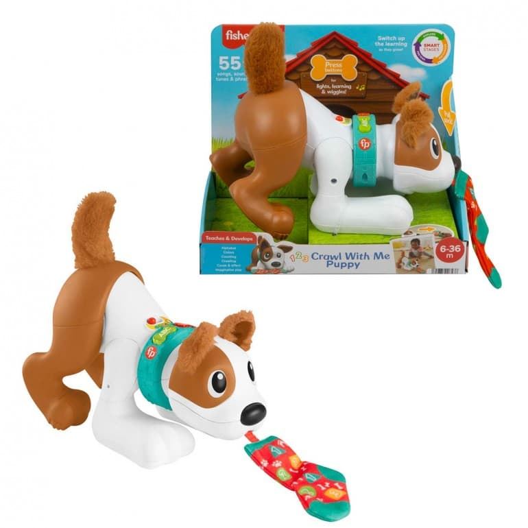 PERRITO GATEA Y JUEGA CONMIGO HGY57 FISHER PRICE - Imagen 5