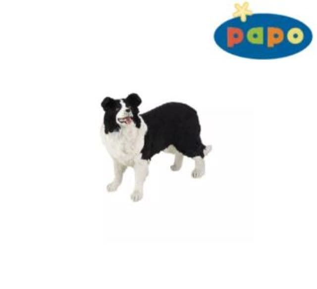 Perro border collie de juguete papo 540081 - Imagen 1