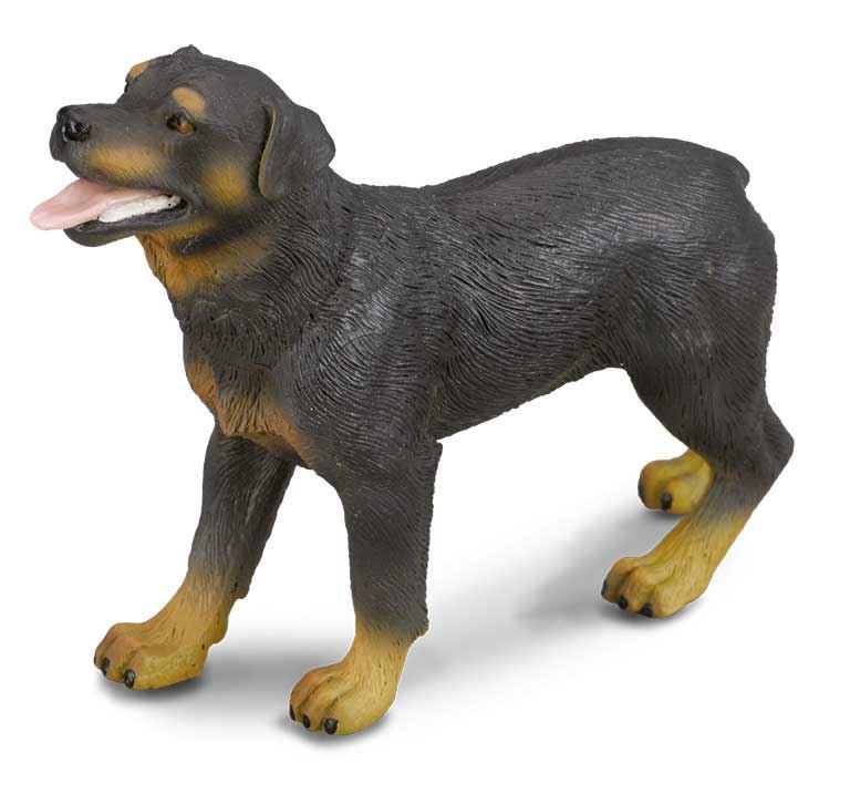 Perro de juguete Rottweiler COLLECTA Granjas y animales