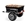 Remolque volquete negro para Gaucho y Polaris Peg Perego Adventure trailer IGTR0937 - Imagen 1