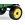 Ruedas para remolque John Deere Peg Perego (2 unidades) - Imagen 1