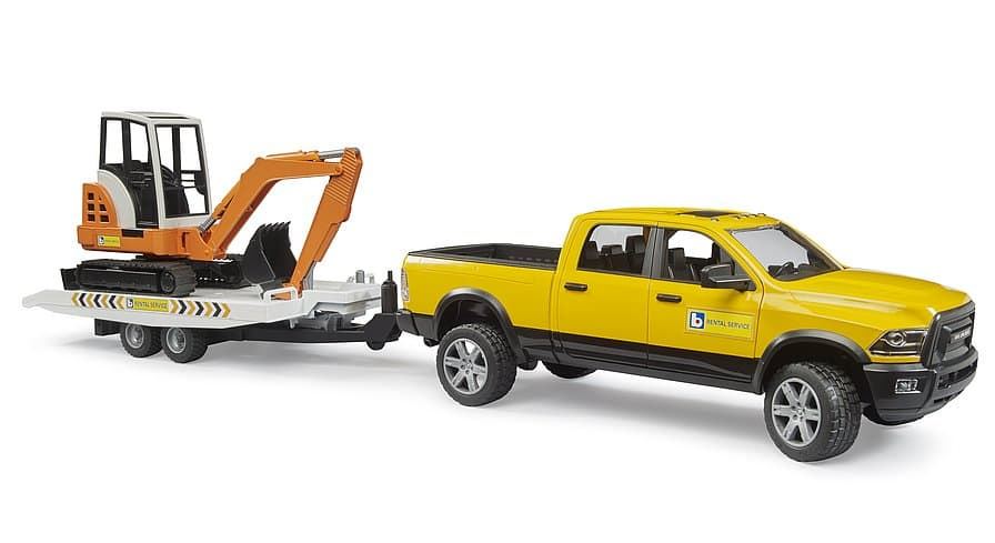 Servicio de alquiler de RAM con miniexcavadora de juguete BRUDER 02546 - Imagen 4