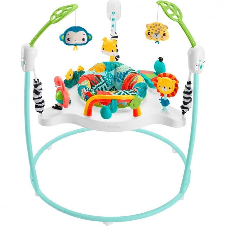 SILLA SALTARINA SALTOS EN LA JUNGLA HJC37 FISHER PRICE - Imagen 1