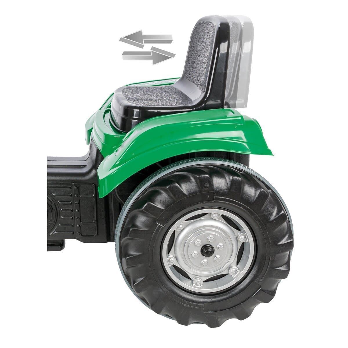 Tractor de batería 12v verde - Imagen 5