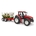 Tractor ROADMAX con remolque autocargador y 3 troncos de juguete Bruder 03453 - Imagen 2