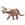Triceratops rugoso con mandíbula móvil de juguete - Imagen 1