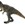 Tyrannosaurus Rex Verde de juguete - Imagen 1