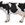 Vaca Frisona Blanca y Negra de juguete - Imagen 1